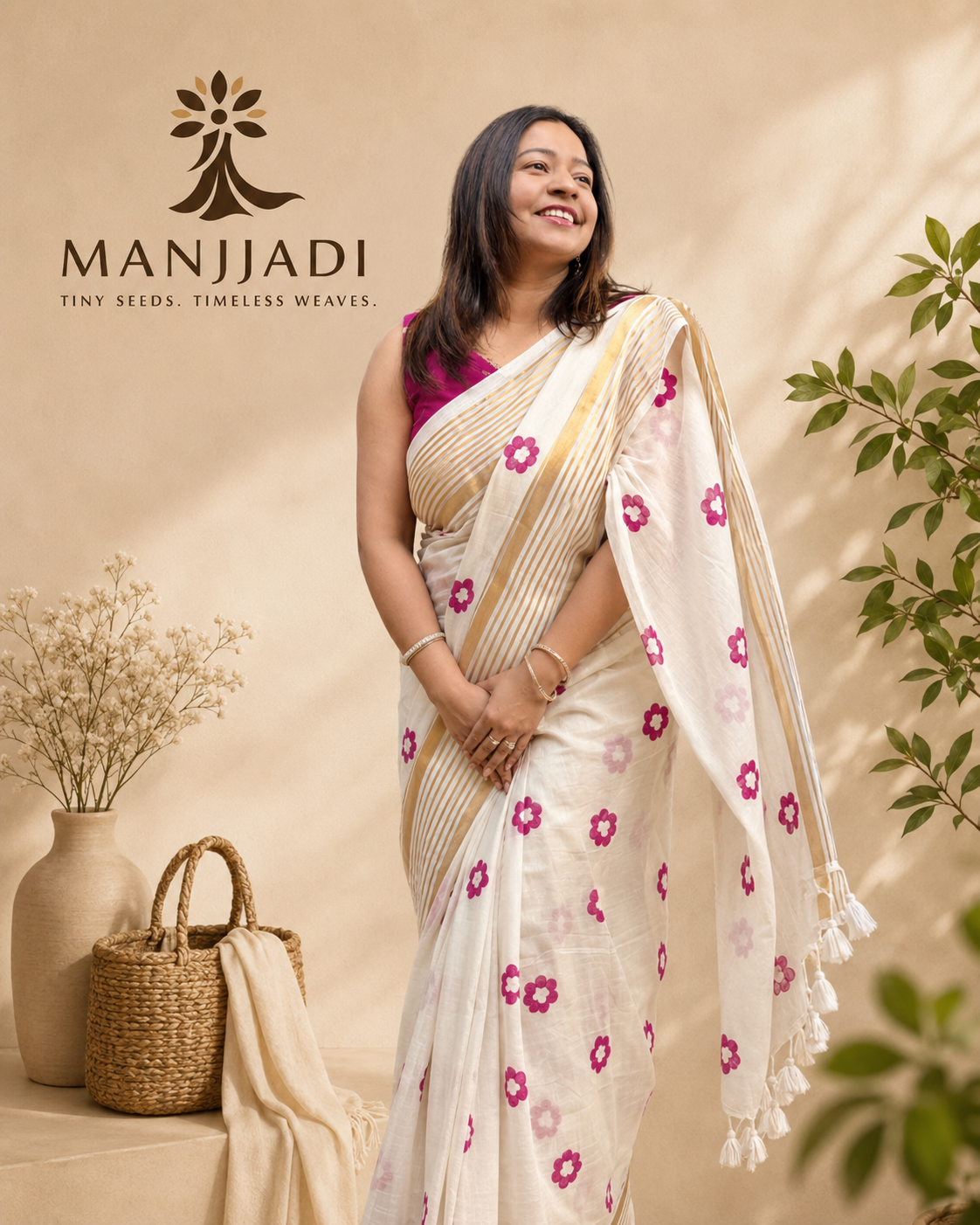 MUL COTTON SAREE